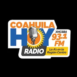  COAHUILA HOY RADIO 93.1 (Monclova) - 93.1 FM - XHCSBA-FM - Grupo M Radio - Monclova, Coahuila — Mexico شعار