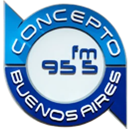 Concepto FM 95.5 MHz logo — Argentina