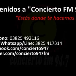Concierto FM 94.7 logo — Argentina