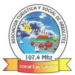 Coral FM Stereo 107.4 — Colombia logo