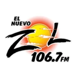 El Nuevo Zol 106.7 FM — The United States Of America logo