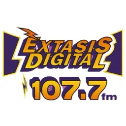 EXTASIS DIGITAL 107.7 (Cuernavaca) - 107.7 FM - XHASM-FM - Radiorama Morelos - Cuernavaca, Morelos logo — Mexico