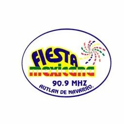 FIESTA MEXICANA (Autlán) - 90.9 FM - XHANV-FM - Promosat de México - Autlán, Jalisco — Mexico लोगो