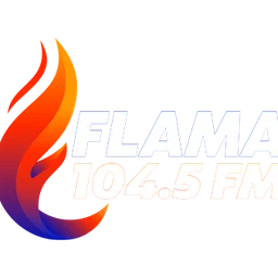 Flama Plus 104.5 FM — Ecuador logo