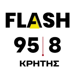 Flash Κρήτης 95.8 — Greece شعار