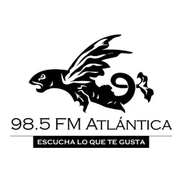 FM atlántica 98.5 — Argentina 로고