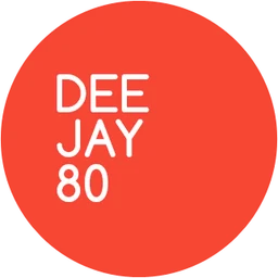 GEDI - Deejay 80 — Italy logo
