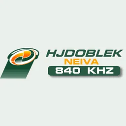 HJ Doble K Neiva 840AM — Colombia ロゴ