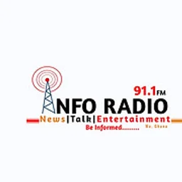 Info Radio 91.1 FM — Ghana شعار