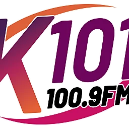 K101 KZMK 100.9FM — The United States Of America logo