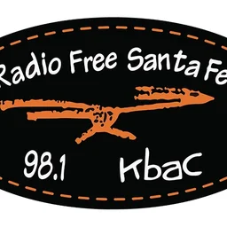 KBAC 98.1 Radio Free Santa Fe — The United States Of America logo