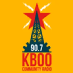 KBOO 90.7 Portland, OR logo — The United States Of America