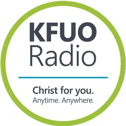KFUO Christ for You. Anytime. Anywhere — The United States Of America logo