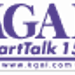 KGAL AM 1580 SmartTalk — The United States Of America logo