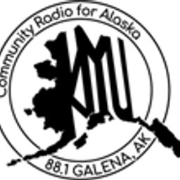 KIYU-FM 88.1 "Big River Public Broadcasting" Galena, AK — The United States Of America logo