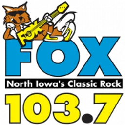 KLKK-FM 103.7 North Iowa's Classic Rock, Clear Lake, Iowa — The United States Of America logo