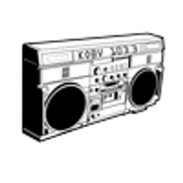 KOBV-LP 103.3 Bentonville Community Radio — The United States Of America logo