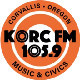 KORC LP-FM 105.9 Corvallis,Oregon — The United States Of America logo