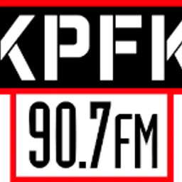KPFK 90.7 FM Los Angeles — The United States Of America logo