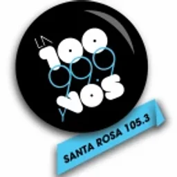 La 100 Santa Rosa FM 105.3 — Argentina شعار