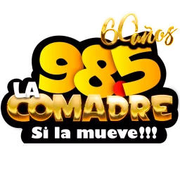 LA COMADRE 98.5 (Mérida) - 98.5 FM - XHMT-FM - Grupo SIPSE Radio - Mérida, Yucatán logo — Mexico