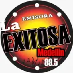 La Exitosa Medellin 89.5 FM — Colombia ロゴ