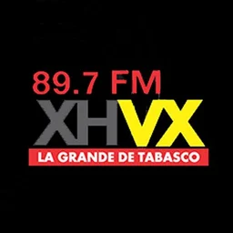 La Grande de Tabasco (Villahermosa) - 89.7 FM - XHVX-FM - Grupo VX - Villahermosa, TB — Mexico logo