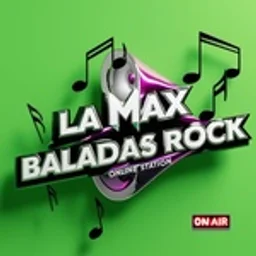 La Max Baladas Rock — Colombia ロゴ