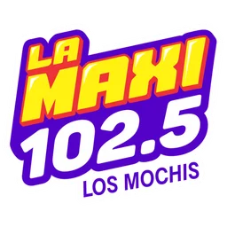  LA MAXI 102.5 (Los Mochis) - 102.5 FM - XHMAX-FM - Grupo Chávez Radio - Los Mochis, Sinaloa — Mexico شعار