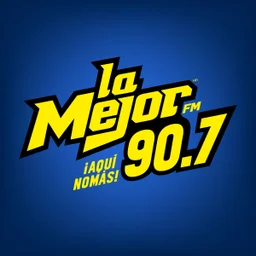  LA MEJOR FM 90.7 (Tijuana) - 90.7 FM - XHTIM-FM - MVS Radio - Tijuana, Baja California — Mexico شعار