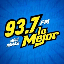  LA MEJOR FM 93.7 (Aguascalientes) - 93.7 FM - XHAGT-FM - Radio Universal - Aguascalienteas, Aguascalientes — Mexico लोगो