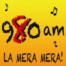LA MERA MERA 980 (Los Ángeles) - 980 AM - KFWB - Lotus Communications - Los Ángeles, California, EUA logo — Mexico