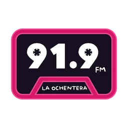 LA OCHENTERA 91.9 FM logo — The Cocos Keeling Islands