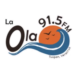 La Ola (Tuxpan) - 91.5 FM - XHTL-FM - Tuxpan, VE — Mexico شعار