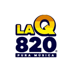  LA Q 820 (GDL) - 820 AM - XEBA-AM - Grupo Radio Cañón - Guadalajara, Jalisco — Mexico شعار