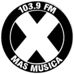 La X Más Música 03.9 Bogotá — Colombia ロゴ