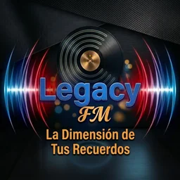 Legacy FM - "La Dimensión de Tus Sentidos". logo — Mexique