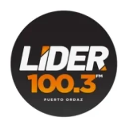 LIDER 100.3 FM PUERTO ORDAZ — Bolivarian Republic Of Venezuela شعار