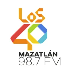  LOS40 98.7 (Mazatlán) - 98.7 FM - XHVOX-FM - Grupo Radio Cañón - Mazatlán, Sinaloa — Mexico شعار