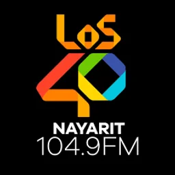 LOS40 Nayarit (Tepic) - 104.9 FM - XHERK-FM - Grupo Radio Korita - Tepic, Nayarit — Mexico לוגו