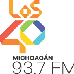 LOS40 Uruapan - 93.7 FM - XHENI-FM - Grupo AS Comunicación - Uruapan, Michoacán logo — Mexico