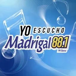 Madrigal Stereo 881 FM logo — Colombia