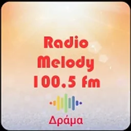 Melody 100.5 logo — Greece