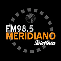 Meridiano FM 98.5 logo — Argentina