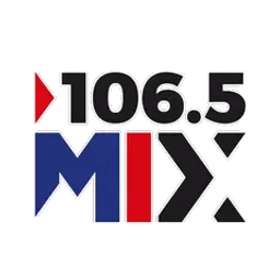  MIX 106.5 (CDMX) - 106.5 FM - XHDFM-FM - Grupo ACIR - Ciudad de México — Mexico شعار