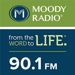 Moody Radio WMBI 90.1 FM — The United States Of America logo