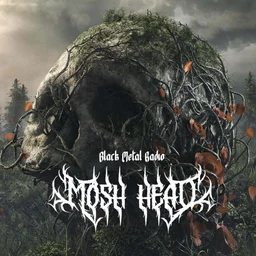 Mosh Head Black Metal ID — Indonesia logo