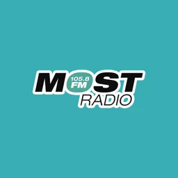 Most 105.8 FM Jakarta — Indonesia logo