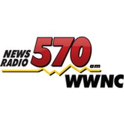 News Radio 570 WWNC — The United States Of America logo