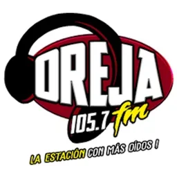  OREJA FM 105.7 (Oaxaca) - 105.7 FM - XHIU-FM - Grupo AS Comunicación - Oaxaca, Oaxaca — Mexico شعار